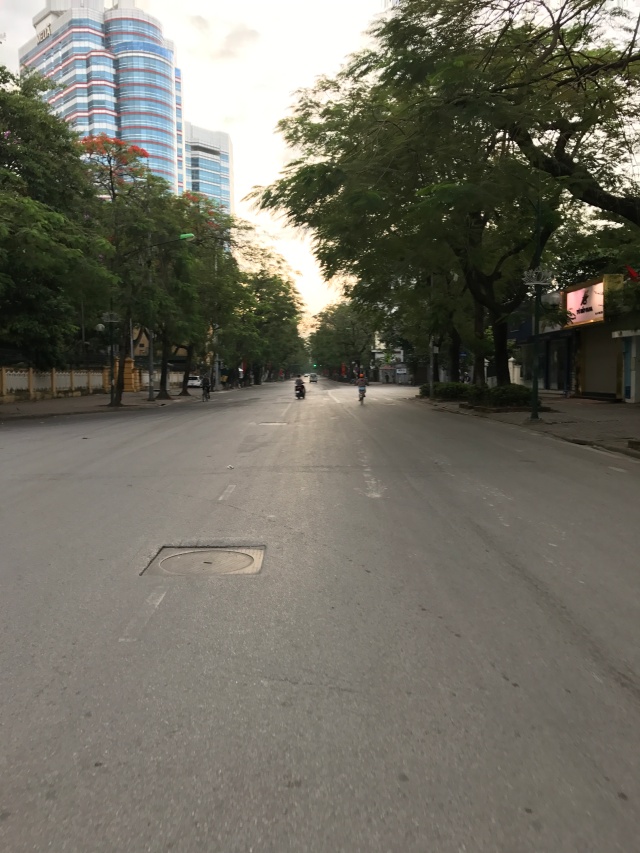 empty morning street