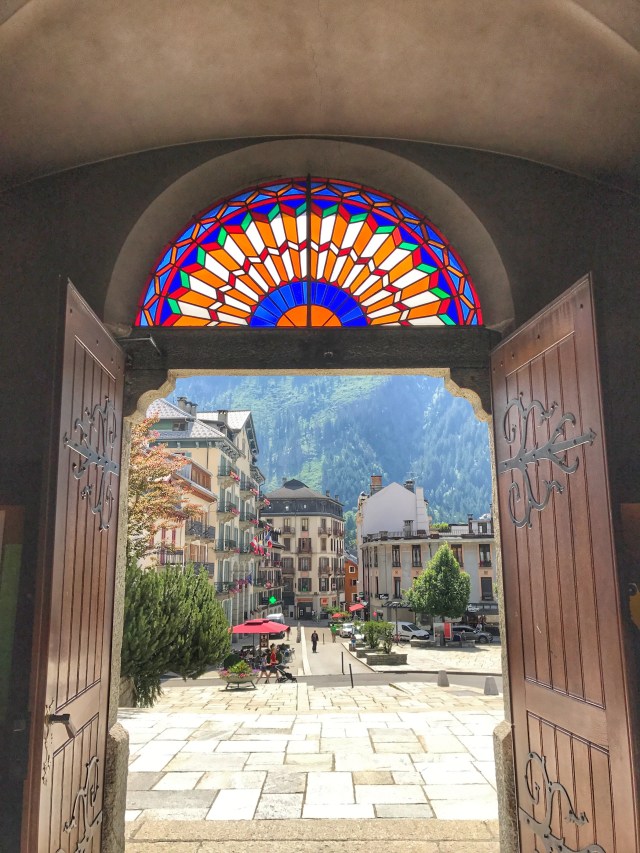 church in chamonix